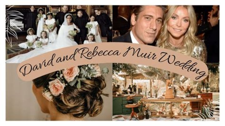 David Muir's Wedding Photo Collection: A Glimpse into Love and Commitment