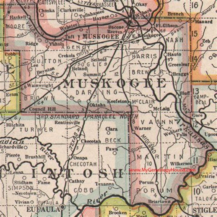 Discover the Rich Tapestry of Muskogee County, Oklahoma