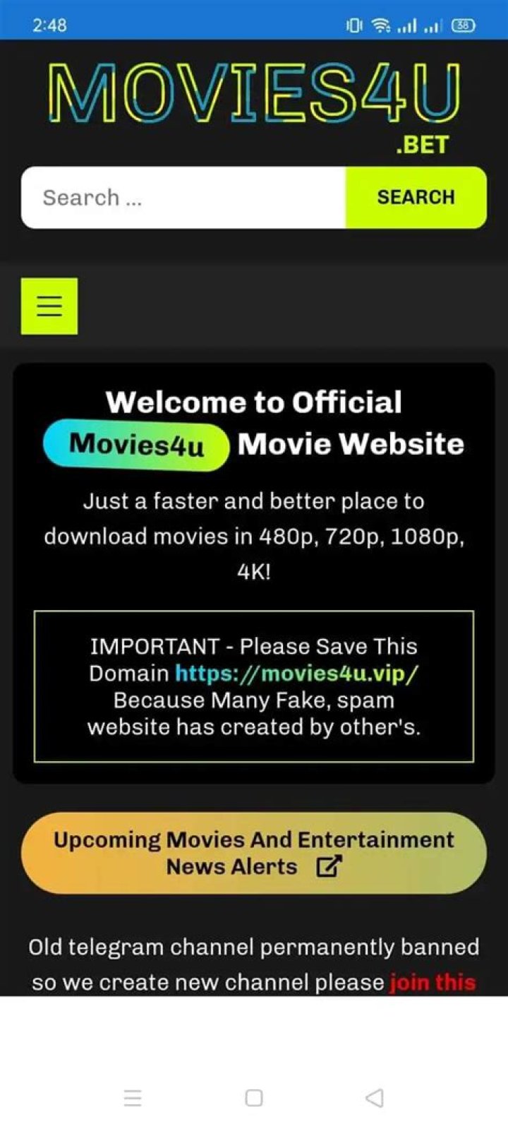 Discover the World of Cinema with Movies4u.in