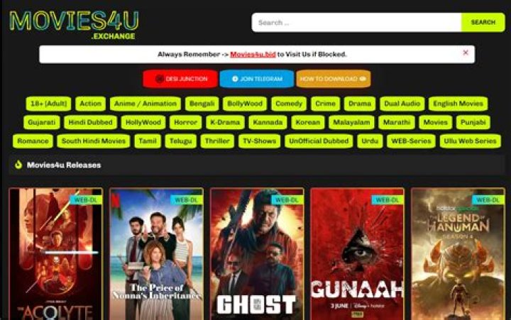Discover the World of Movies4u: Download Movies Free Bollywood