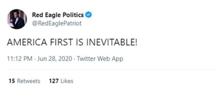 Exploring the Influence of Red Eagle Politics on Twitter