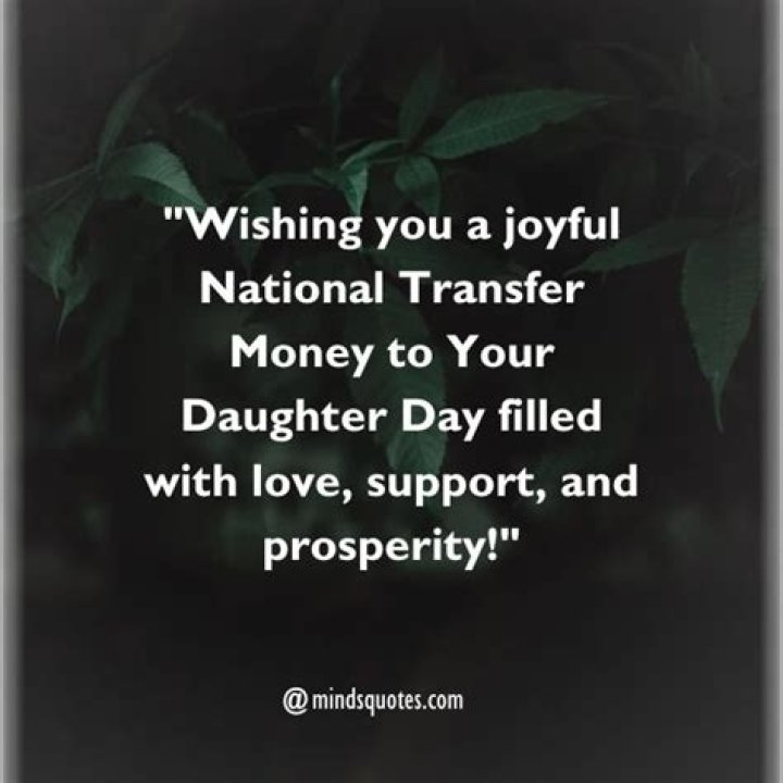 Send Your Daughter Money Day: A Celebration of Empowerment and Support