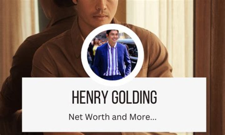 Unveiling Henry Golding's Net Worth: The Rise of a Star