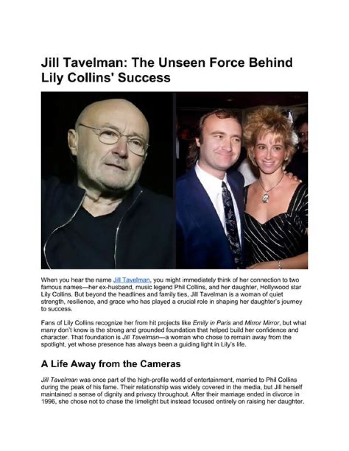 Unveiling the Life of Jill Tavelman: A Journey Beyond the Spotlight